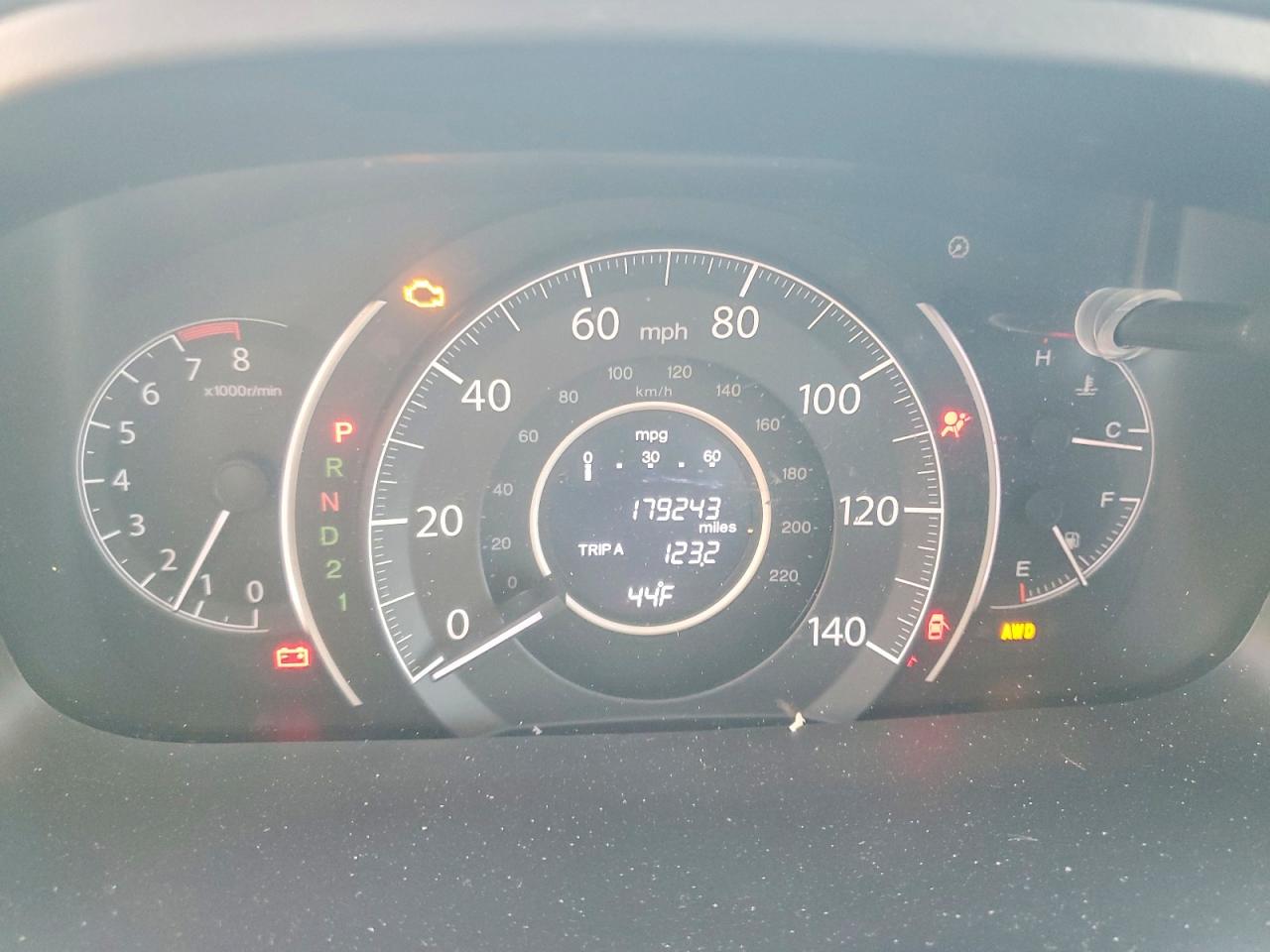 2013 HONDA CR-V EXL photo 9
