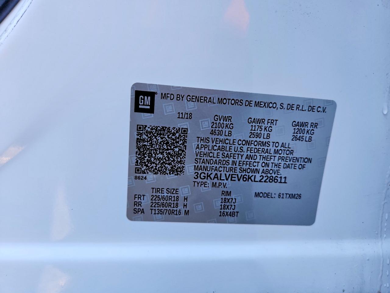 2019 GMC TERRAIN SLT photo 14