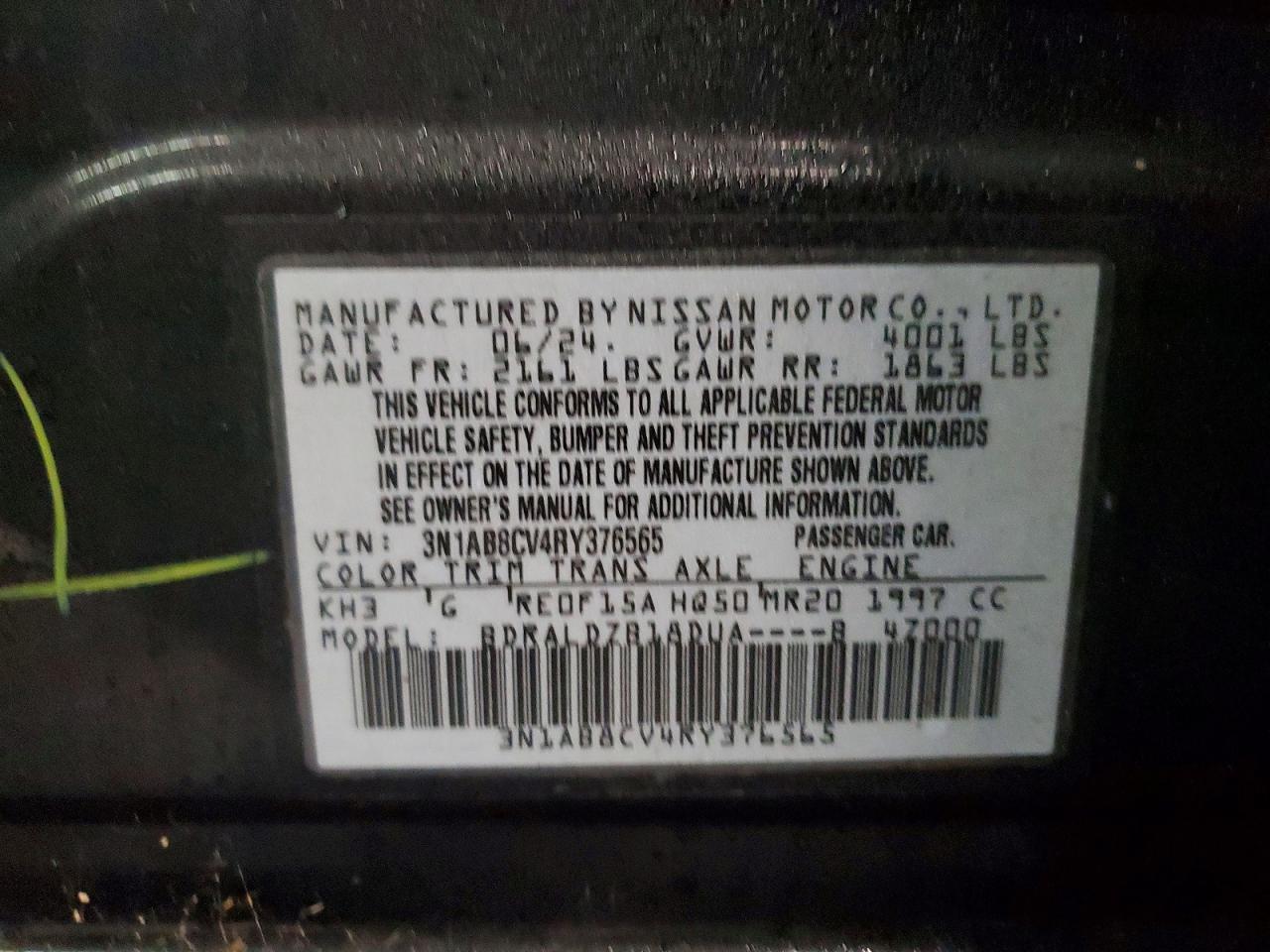 2024 NISSAN SENTRA SV photo 13