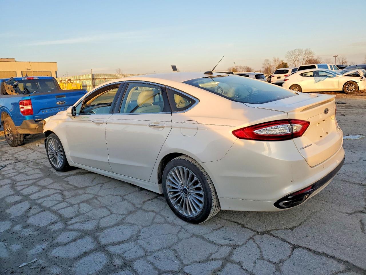 2014 FORD FUSION TITANIUM photo 2