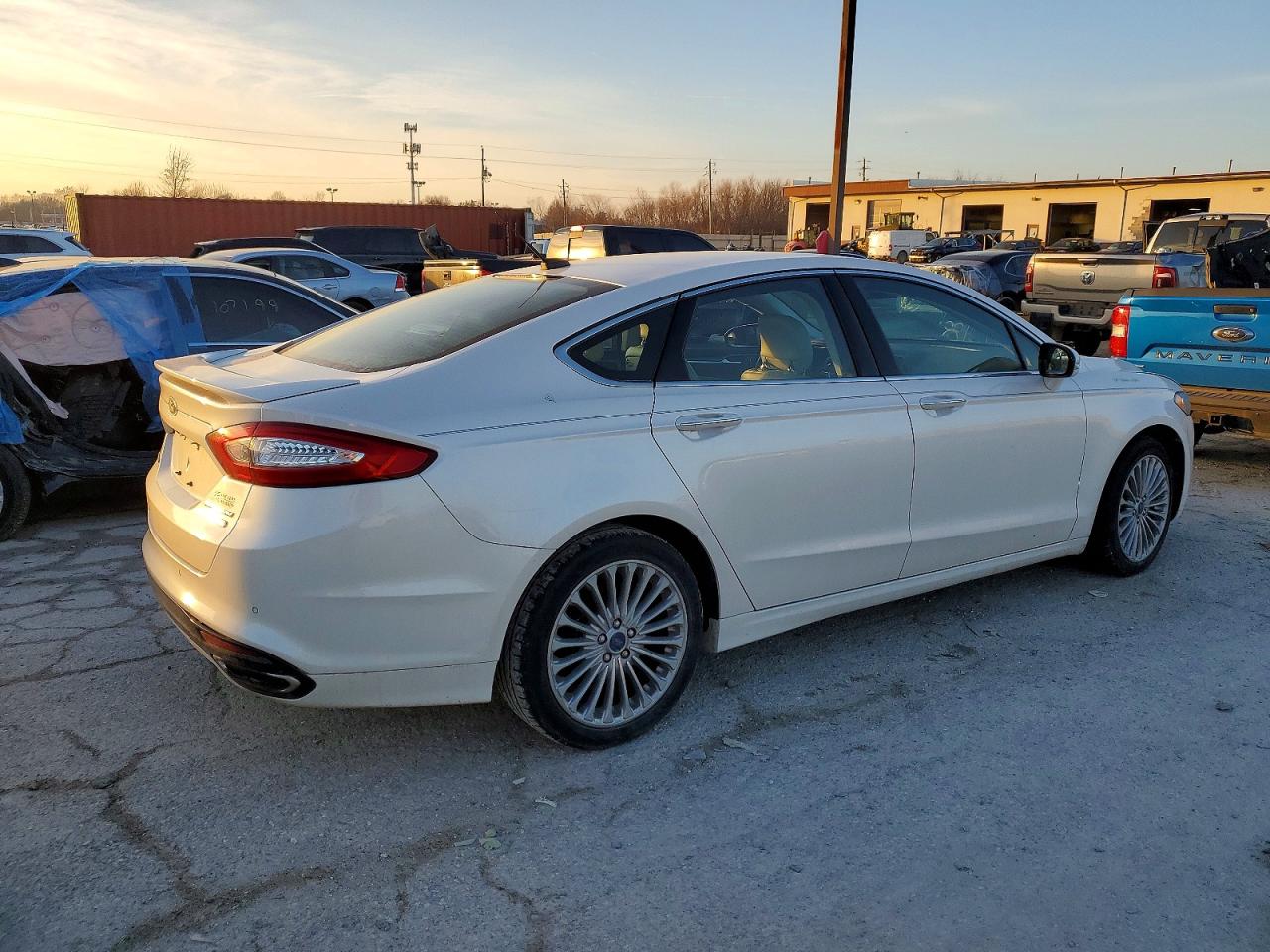 2014 FORD FUSION TITANIUM photo 3