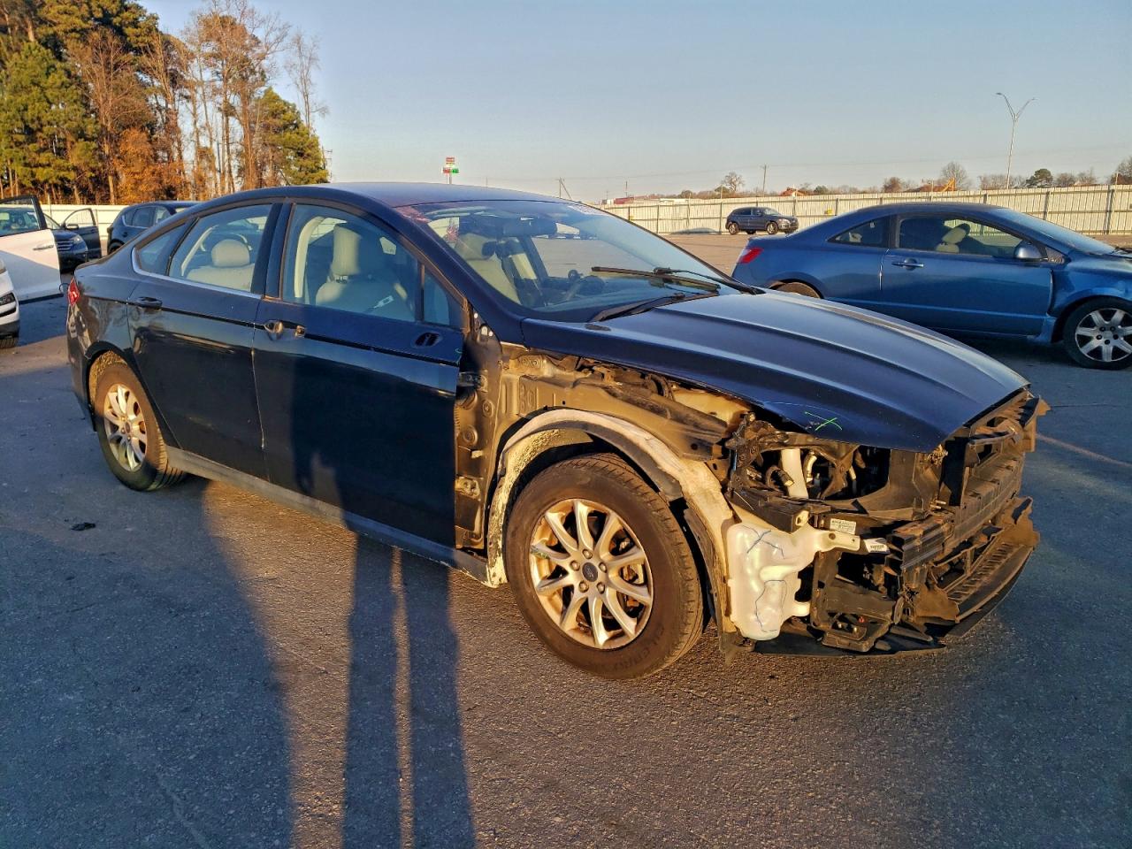 2015 FORD FUSION S photo 4