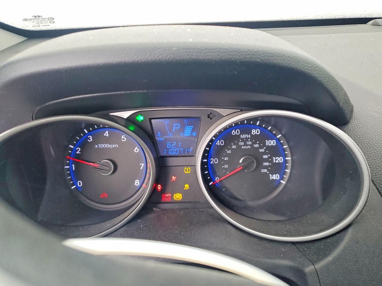 2013 HYUNDAI TUCSON GLS photo 9