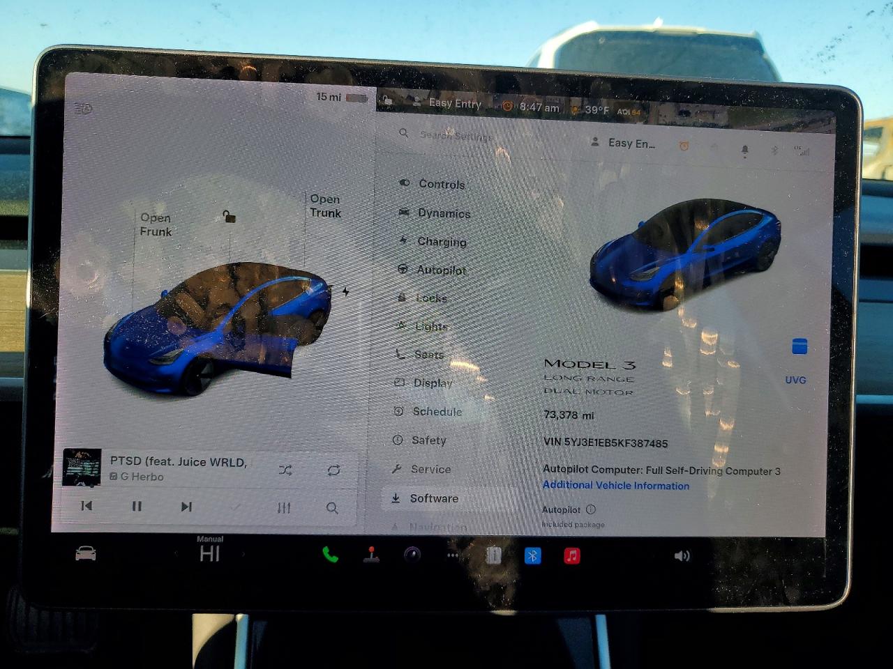 2019 TESLA MODEL 3 photo 17