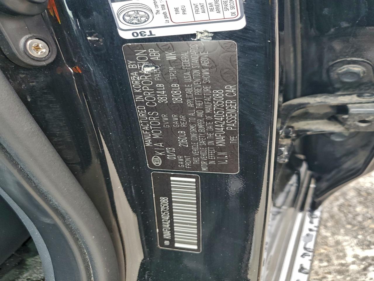2013 KIA FORTE EX photo 12