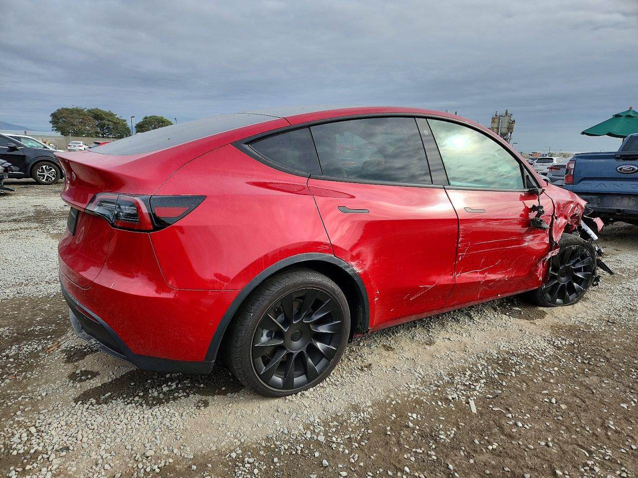2021 TESLA MODEL Y photo 3