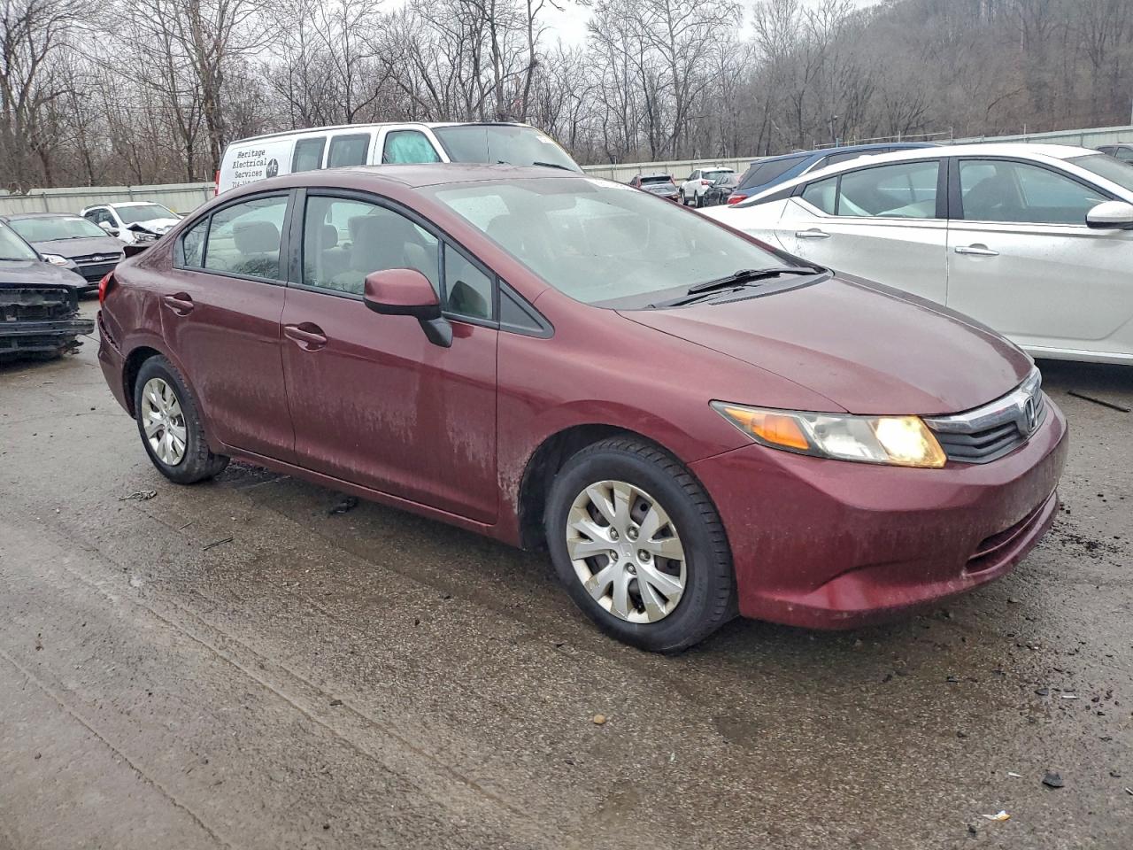 2012 HONDA CIVIC LX photo 4