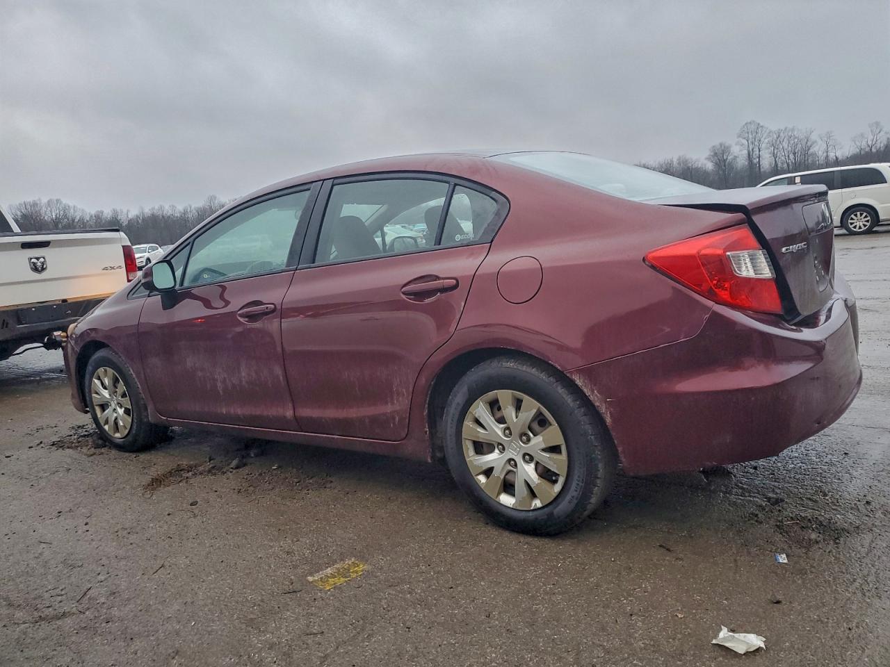 2012 HONDA CIVIC LX photo 2