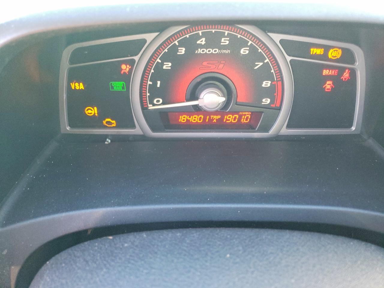 2008 HONDA CIVIC SI photo 9