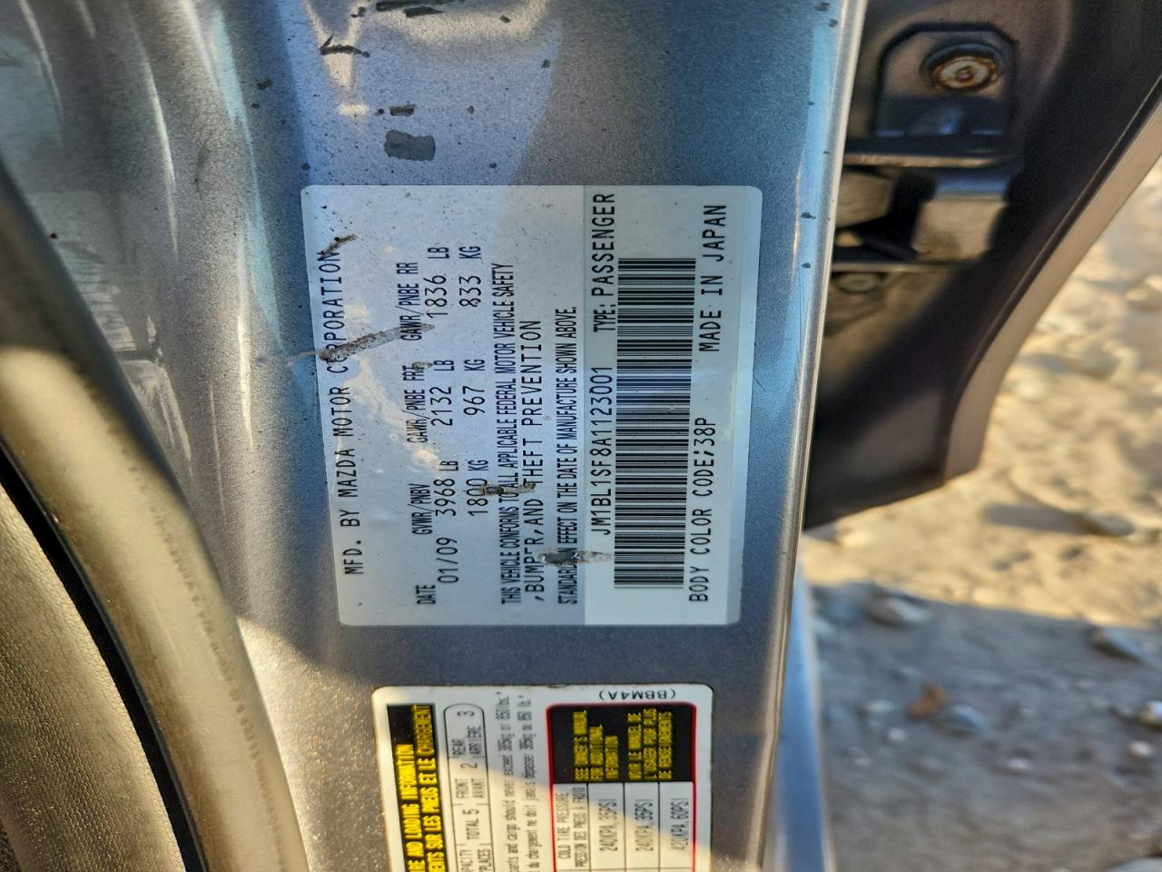 2010 MAZDA 3 I photo 12