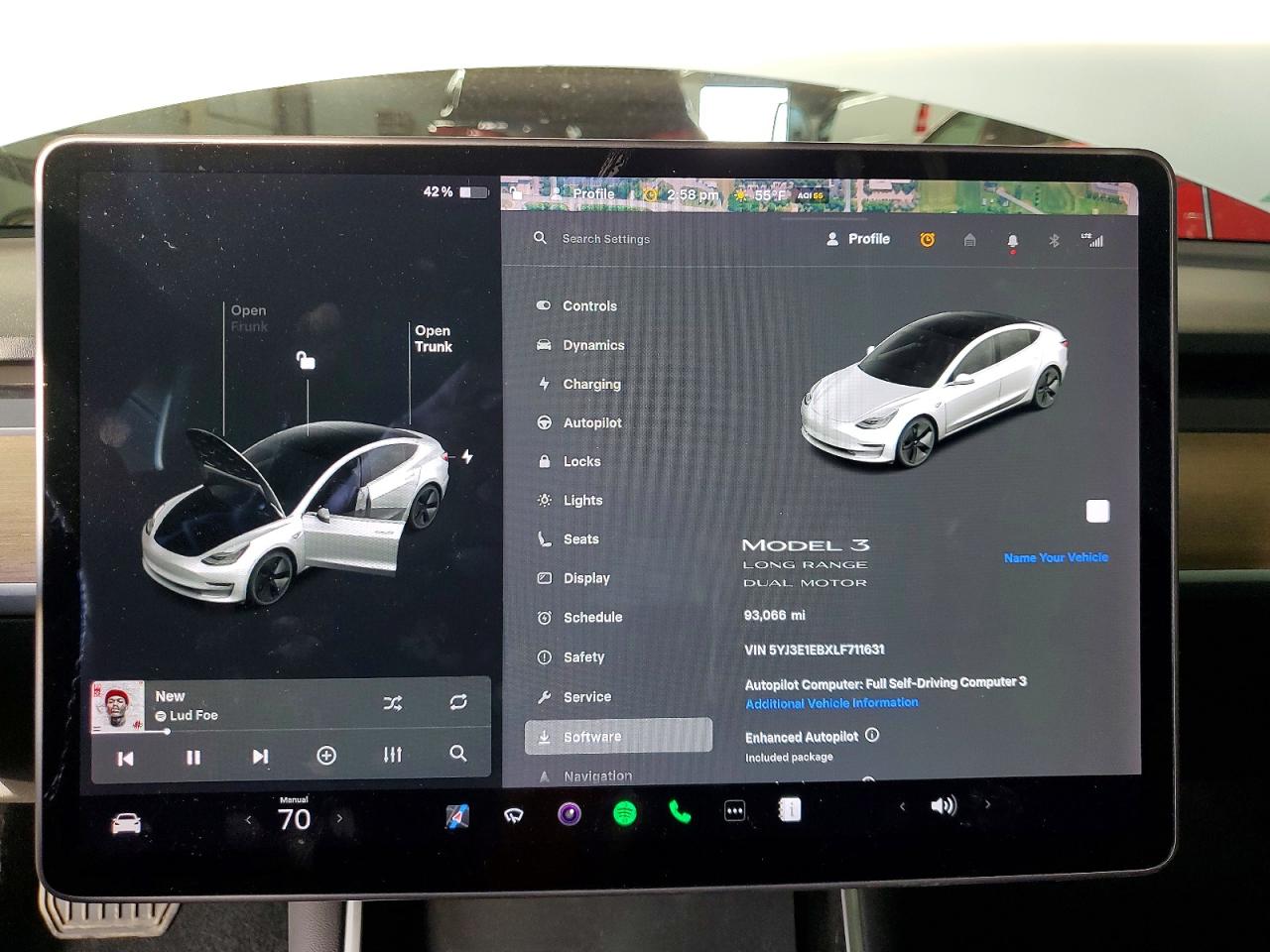 2020 TESLA MODEL 3 photo 9