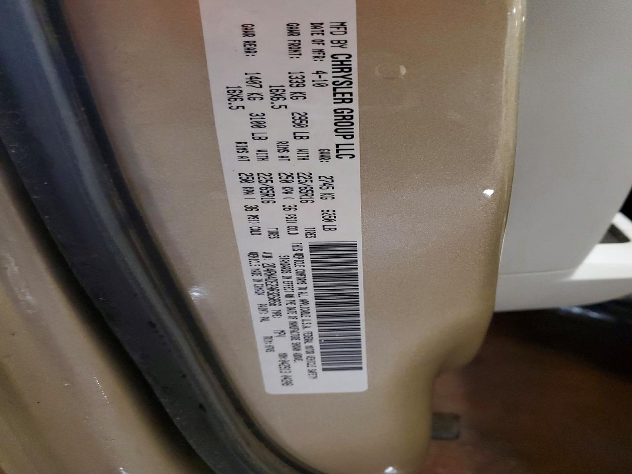 2010 DODGE GRAND CARAVAN SE photo 14