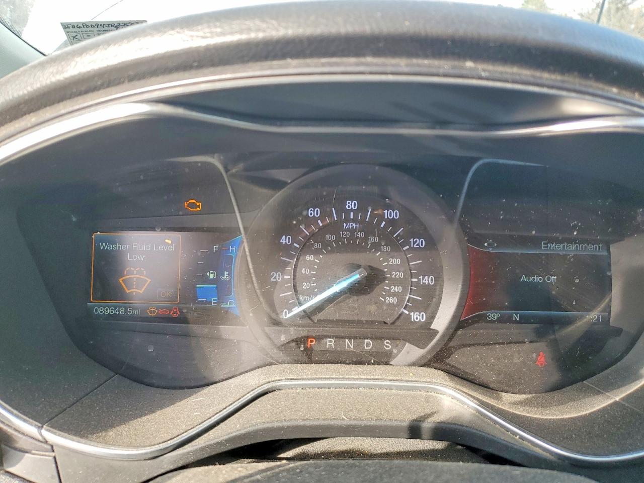 2018 FORD FUSION TITANIUM/PLATINUM photo 9