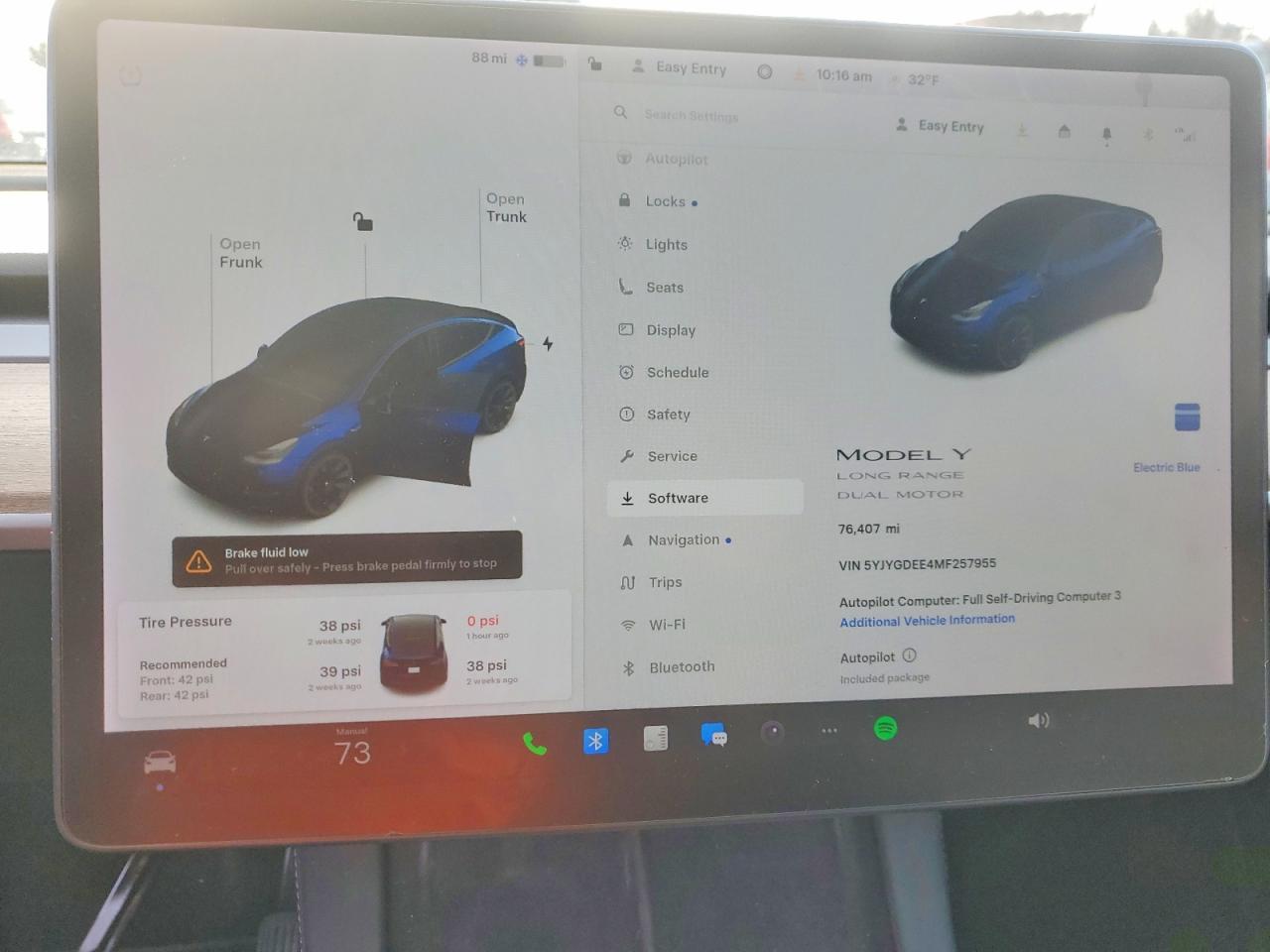 2021 TESLA MODEL Y photo 9