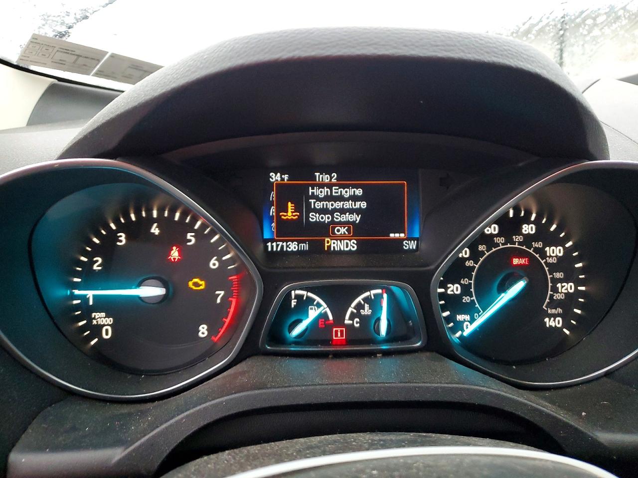 2017 FORD ESCAPE SE photo 9