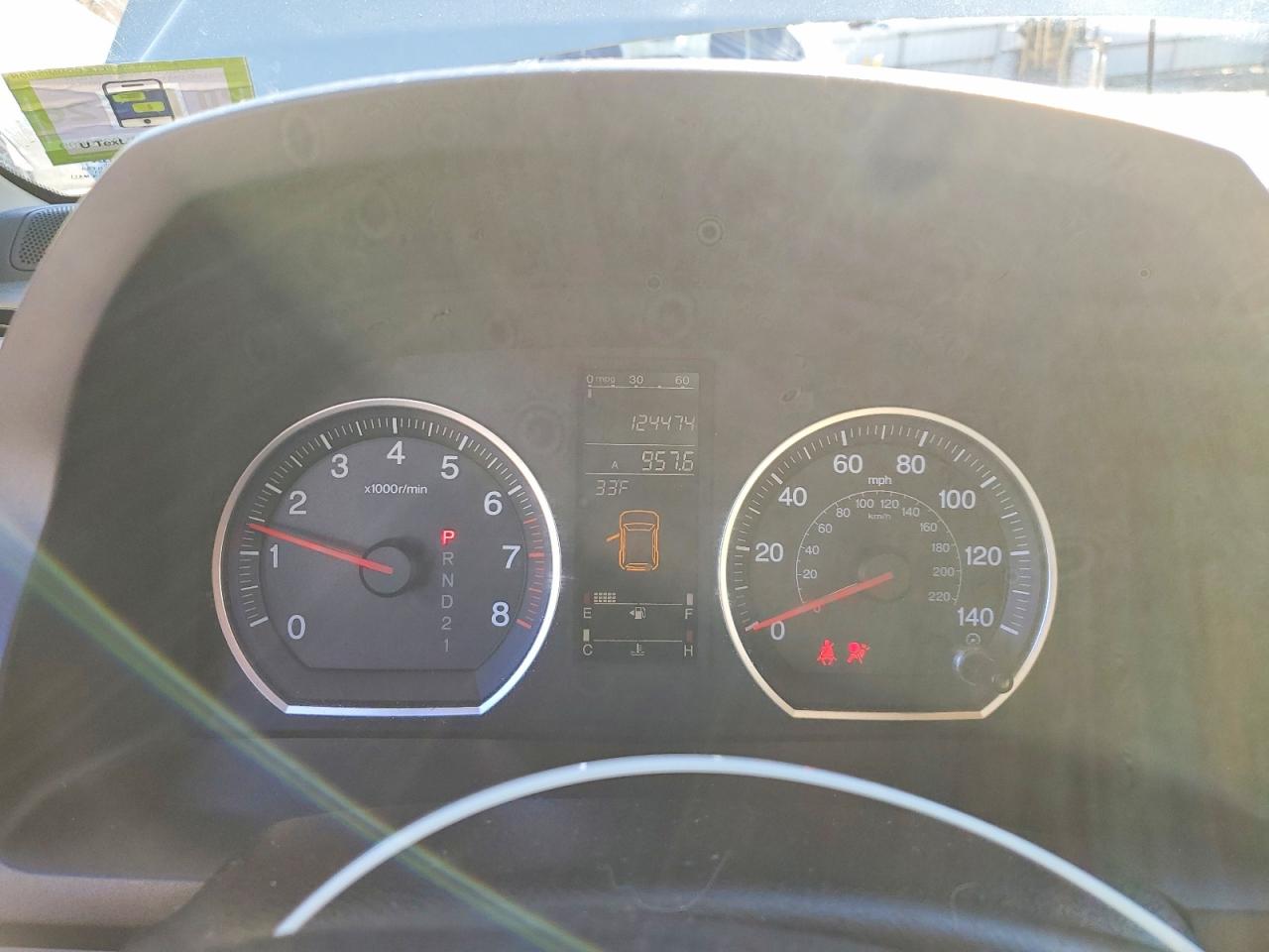 2007 HONDA CR-V EX photo 9