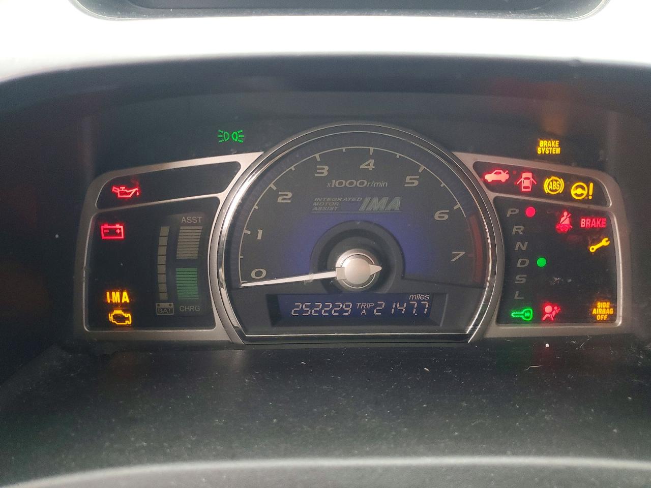 2007 HONDA CIVIC HYBRID photo 9