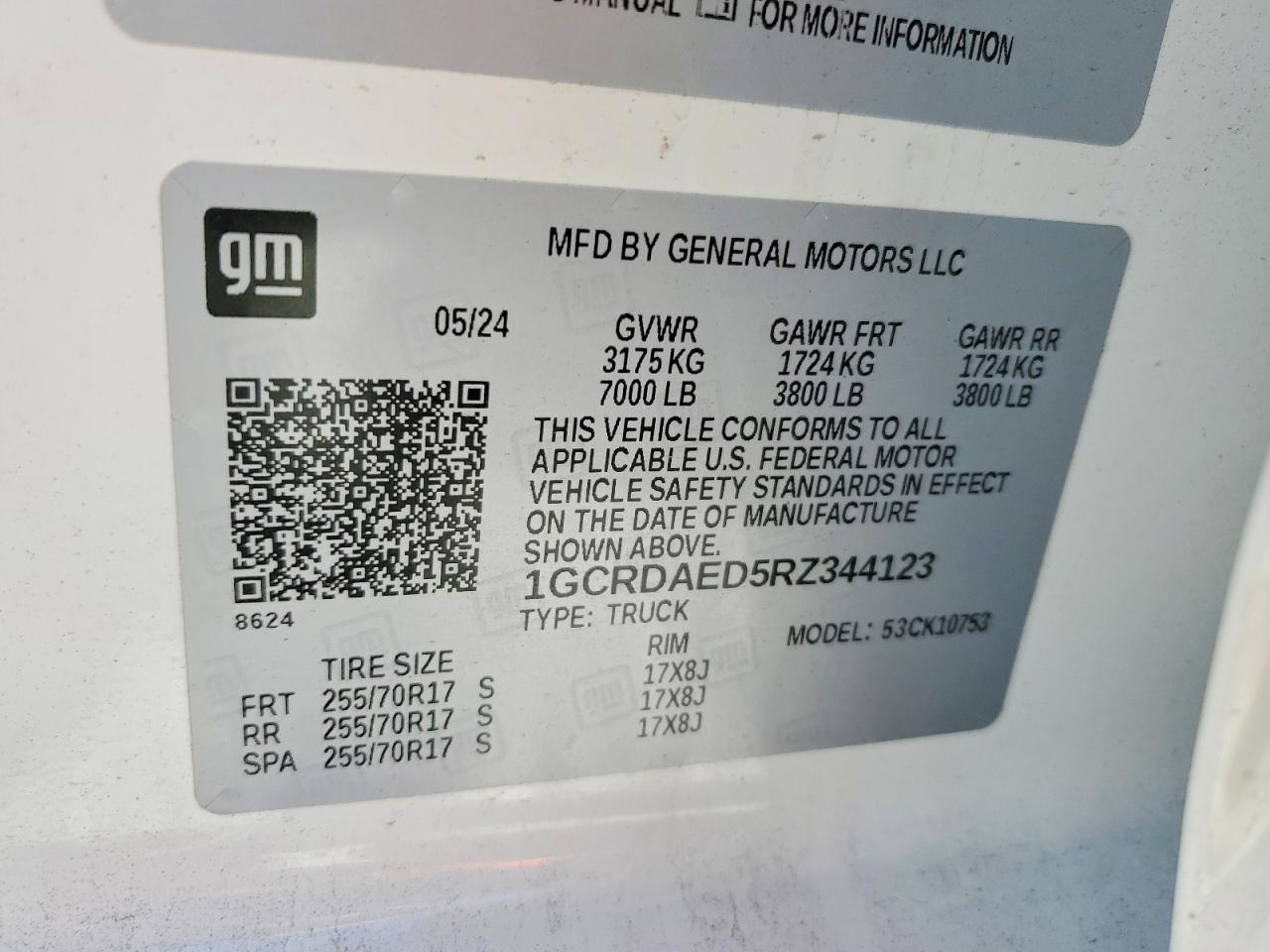 2024 CHEVROLET SILVERADO K1500 photo 12
