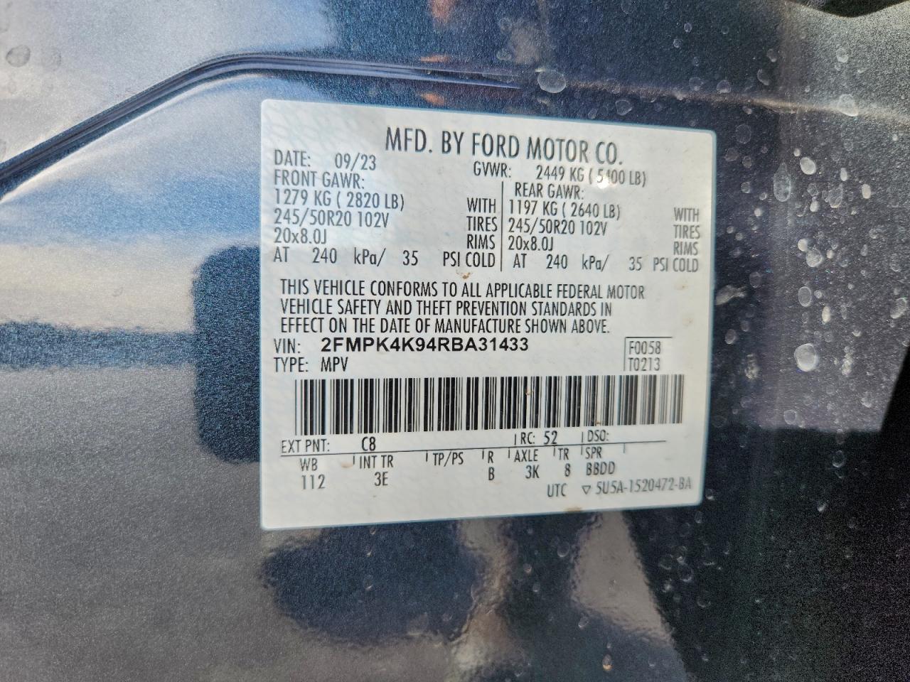 2024 FORD EDGE TITANIUM photo 13