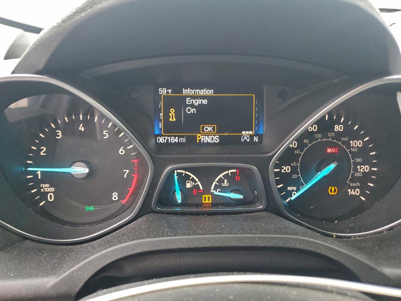 2017 FORD ESCAPE TITANIUM photo 9