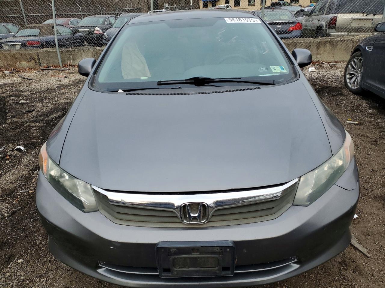 2012 HONDA CIVIC LX photo 5