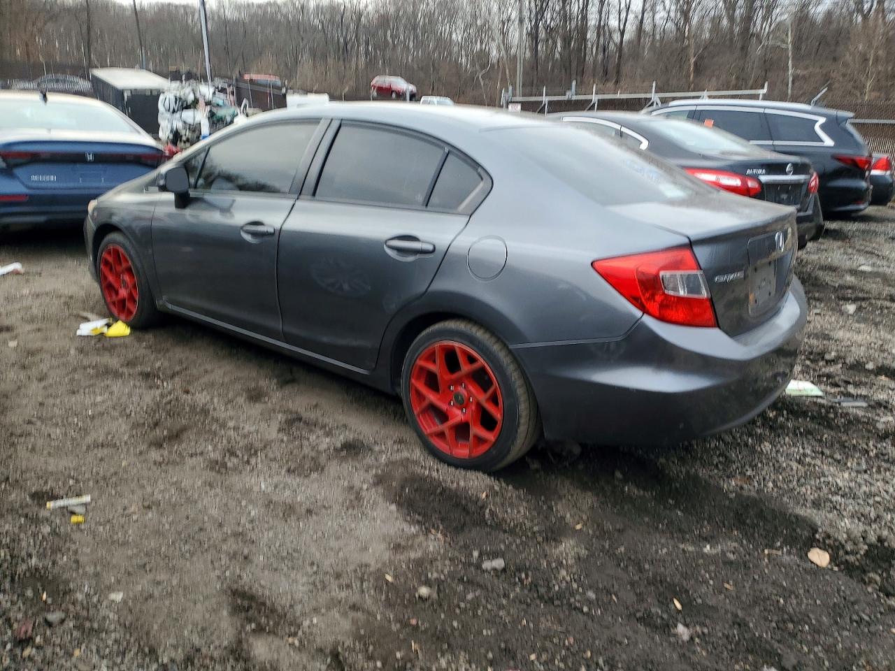2012 HONDA CIVIC LX photo 2
