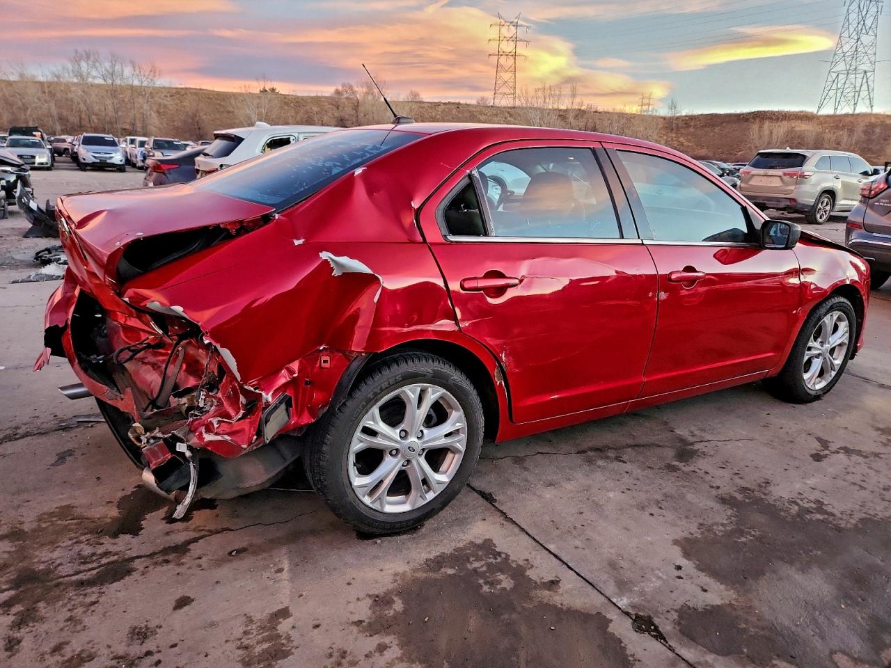 2012 FORD FUSION SE photo 3