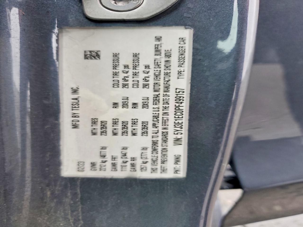 2023 TESLA MODEL 3 photo 13