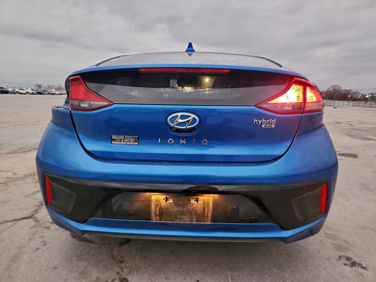 2017 HYUNDAI IONIQ BLUE photo 6