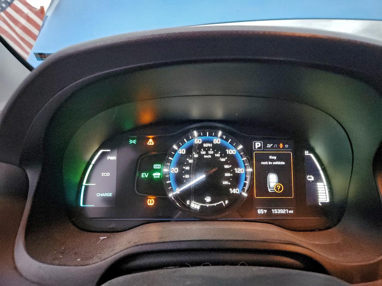 2017 HYUNDAI IONIQ BLUE photo 9