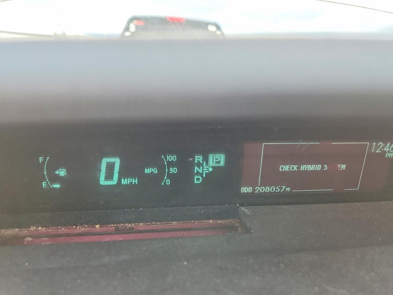 2011 TOYOTA PRIUS photo 9