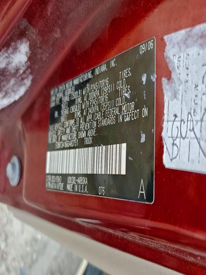 2006 TOYOTA TUNDRA ACCESS CAB SR5 photo 12