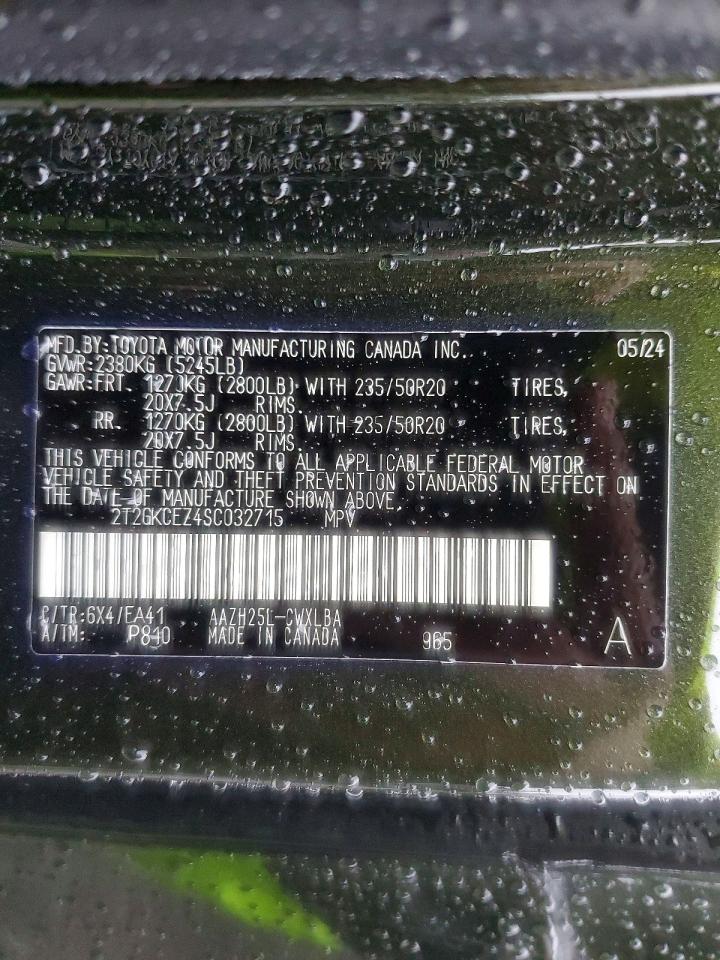 2025 LEXUS NX 350H BASE photo 13