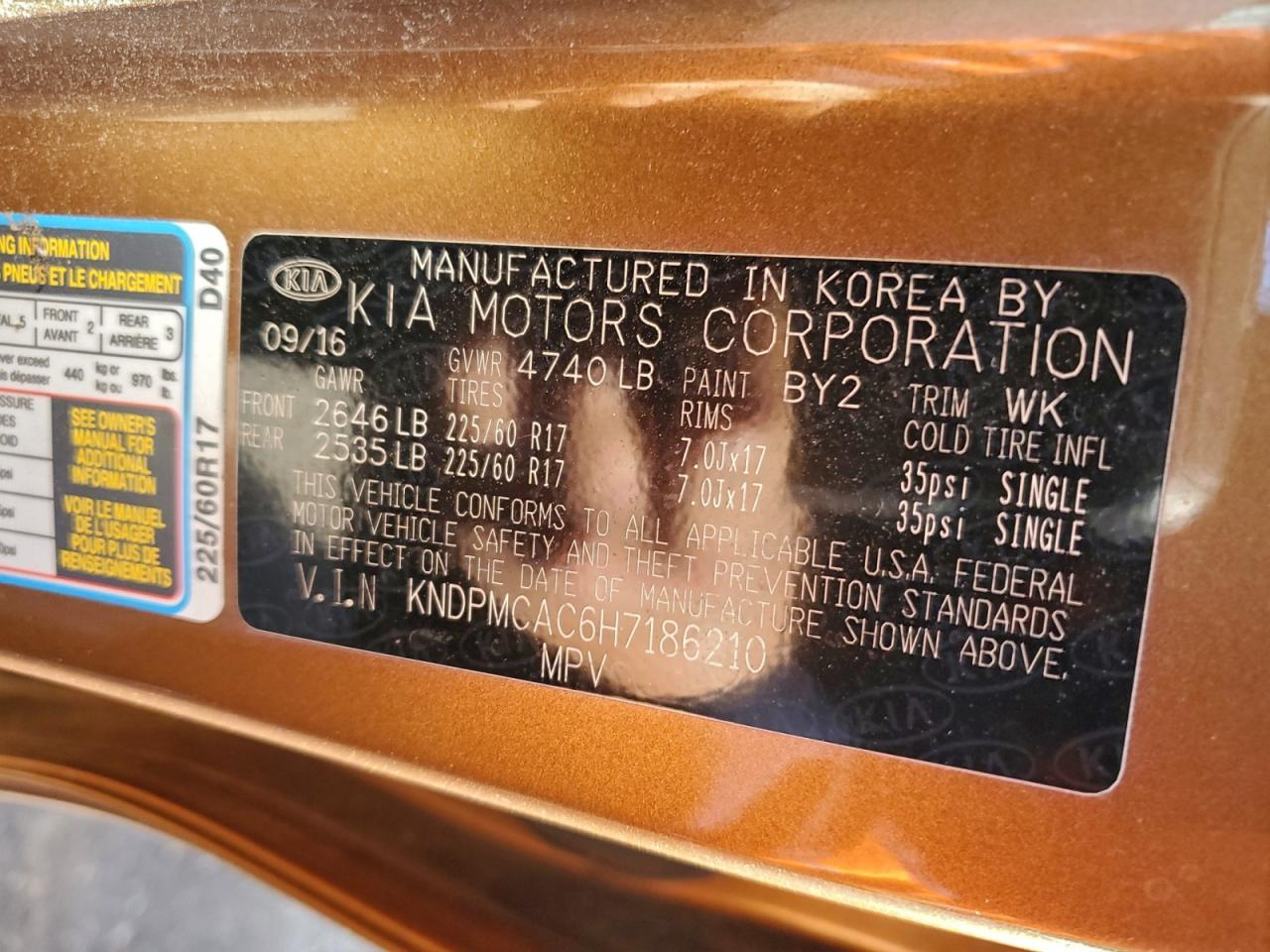 2017 KIA SPORTAGE LX photo 27
