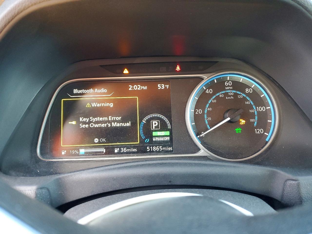 2019 NISSAN LEAF S PLUS photo 9