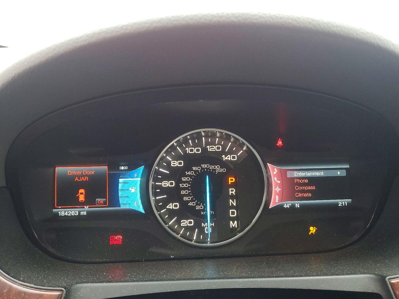 2012 FORD EDGE LIMITED photo 9