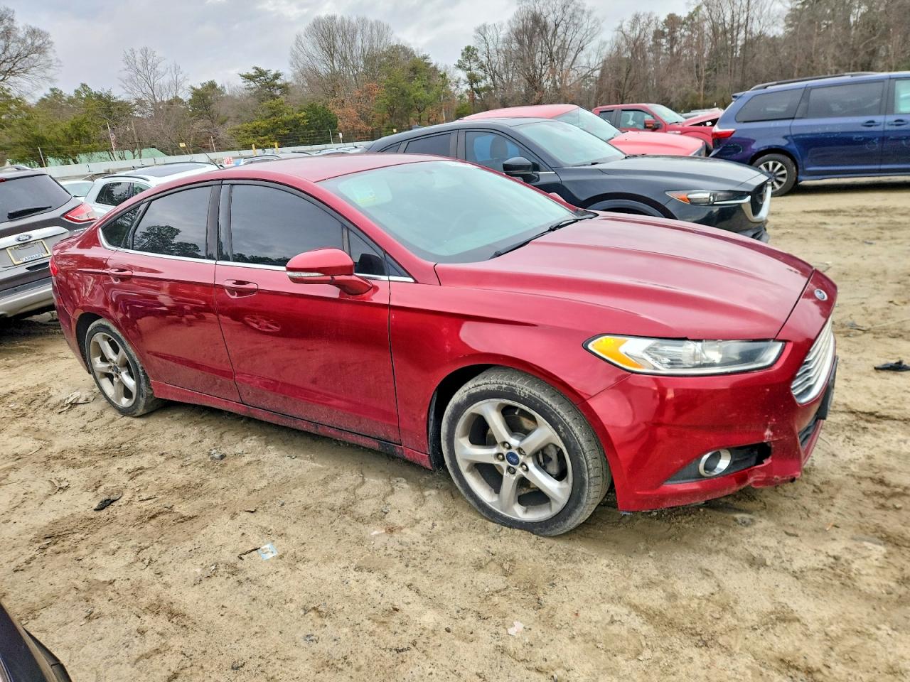2014 FORD FUSION SE photo 4