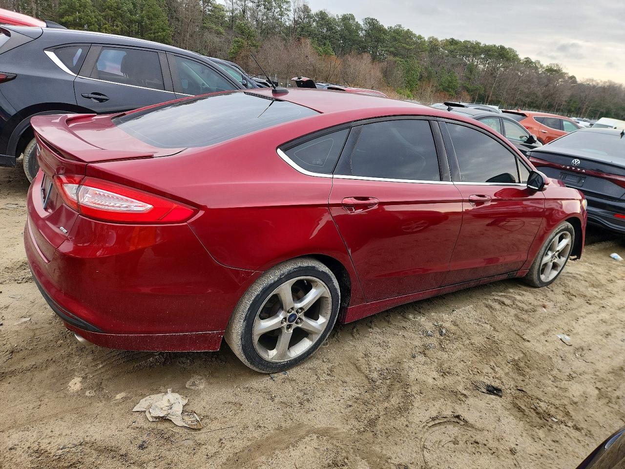 2014 FORD FUSION SE photo 3