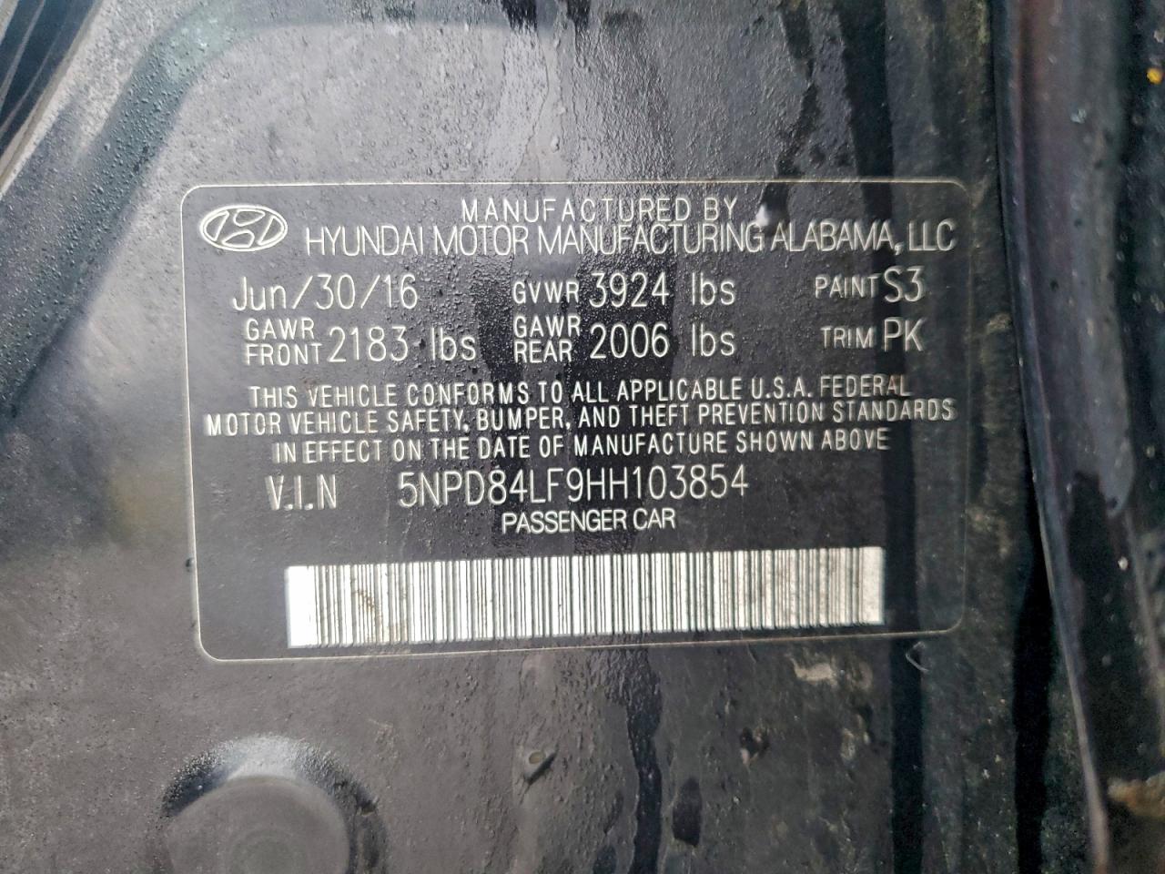 2017 HYUNDAI ELANTRA SE photo 12