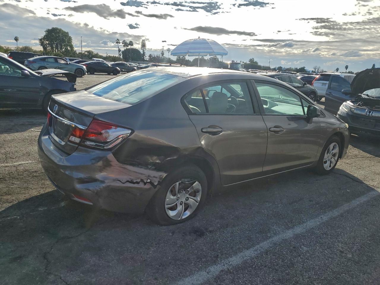 2013 HONDA CIVIC LX photo 3