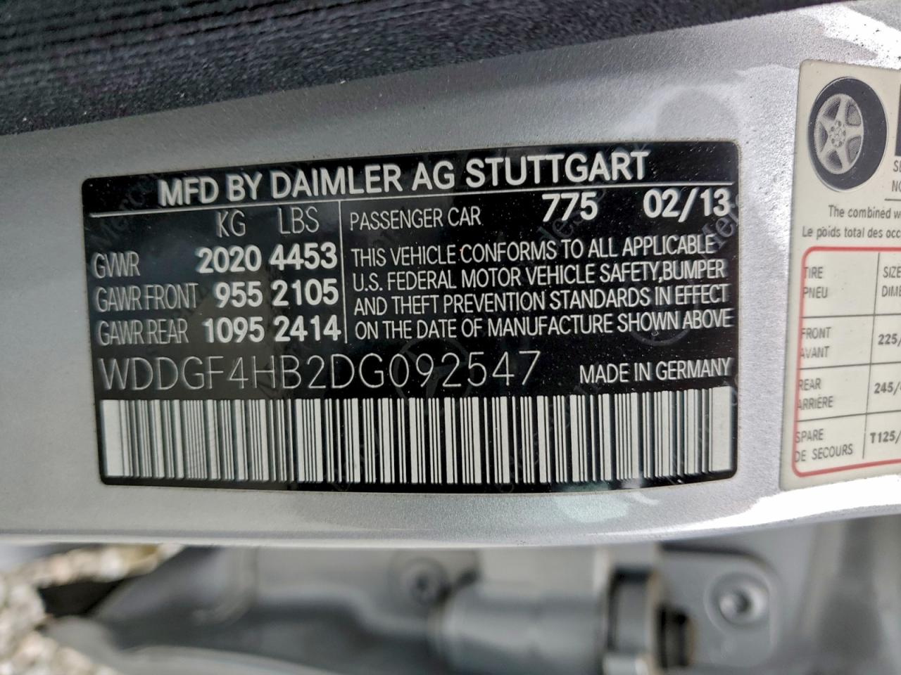 2013 MERCEDES-BENZ C 250 photo 13