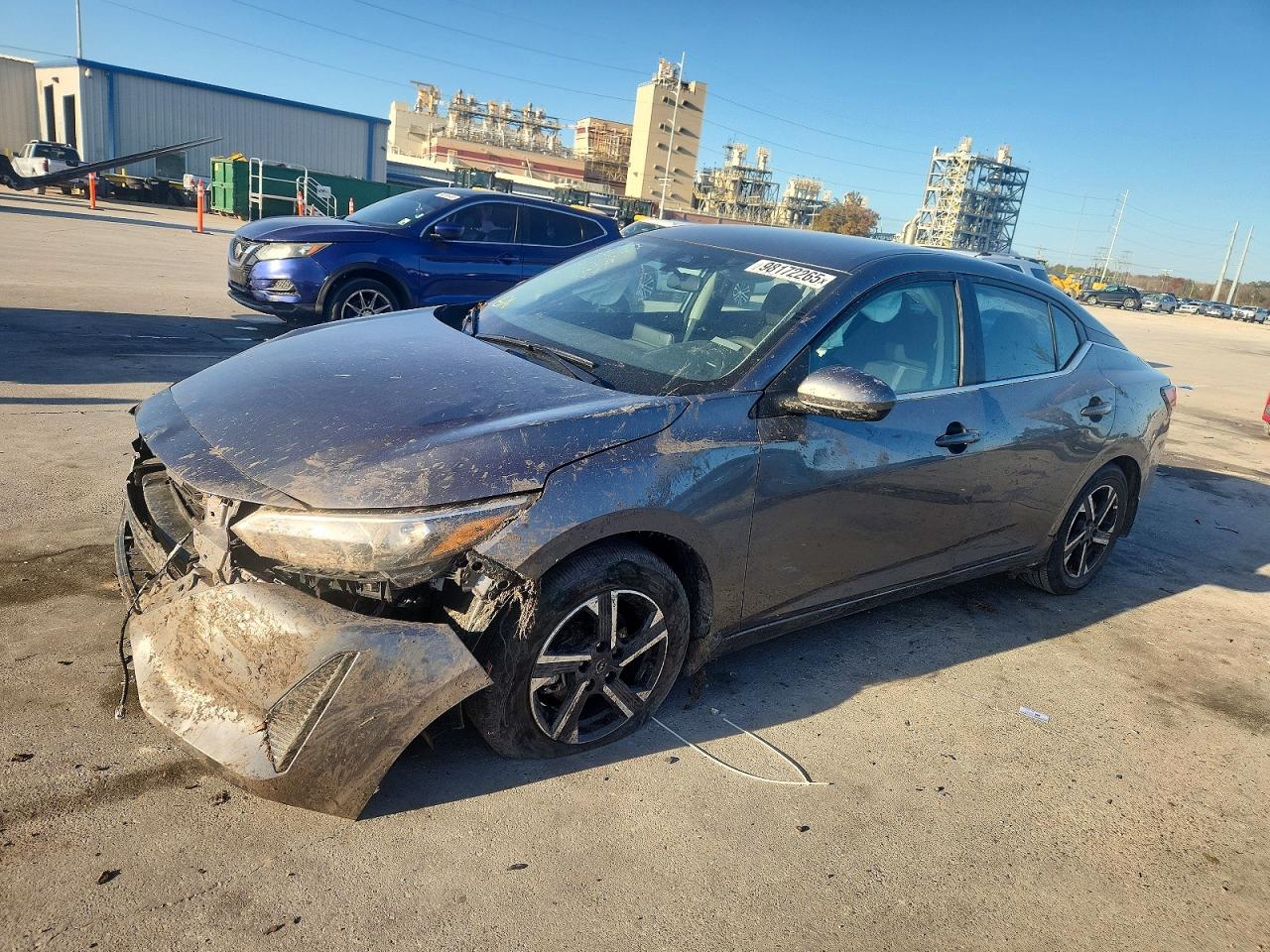 2025 NISSAN SENTRA SV — FRONT END damage — photo 1