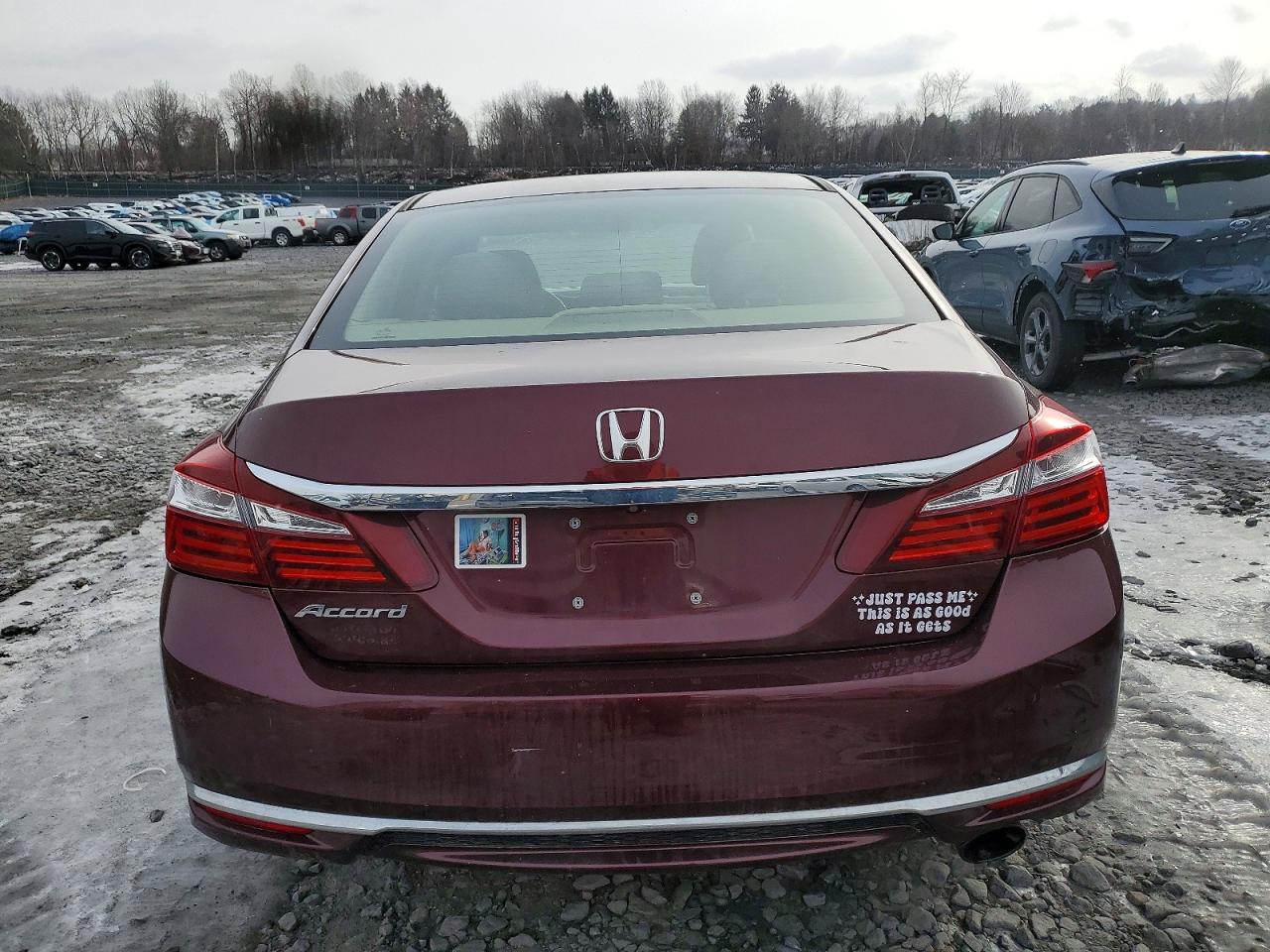 2017 HONDA ACCORD LX photo 6