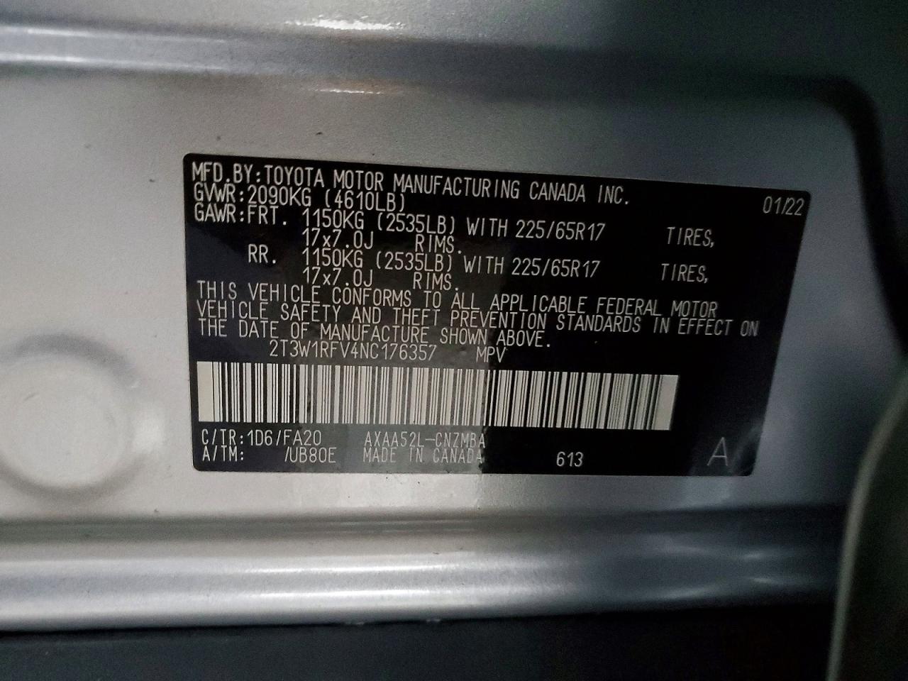 2022 TOYOTA RAV4 XLE photo 13