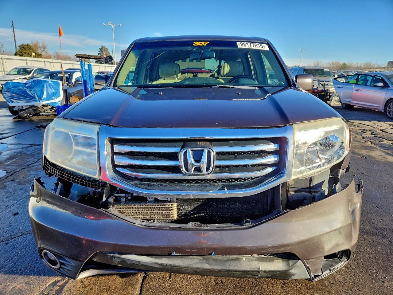 2012 HONDA PILOT EXL photo 5