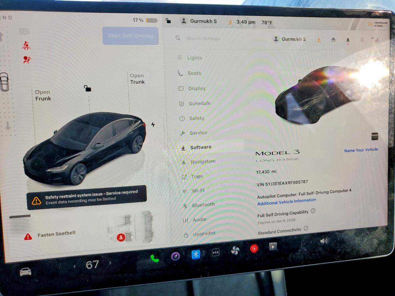 2024 TESLA MODEL 3 photo 9