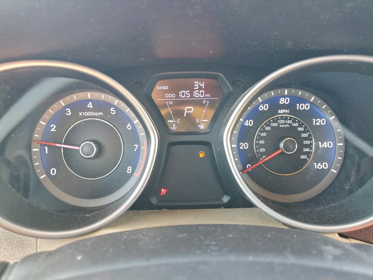2012 HYUNDAI ELANTRA GLS photo 9