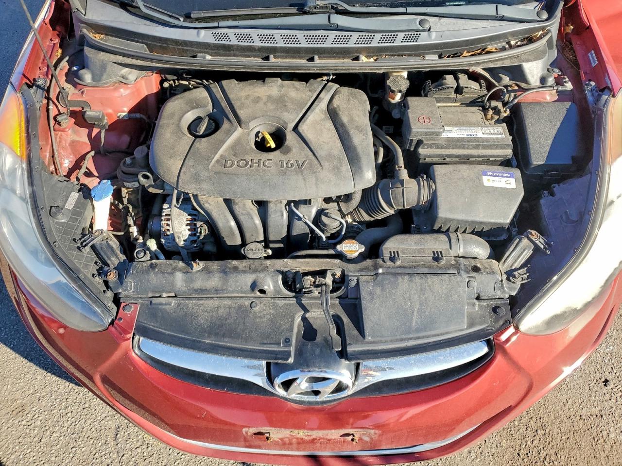 2012 HYUNDAI ELANTRA GLS photo 11
