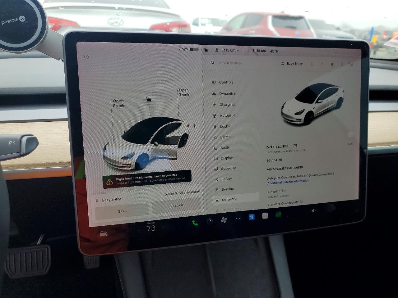 2021 TESLA MODEL 3 photo 9
