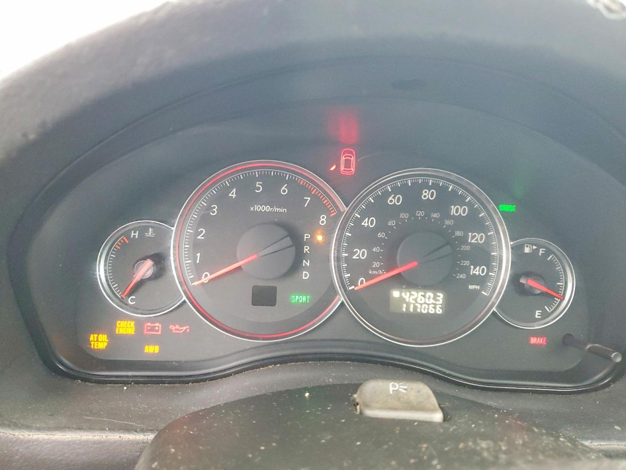 2008 SUBARU OUTBACK 2.5I LIMITED photo 9